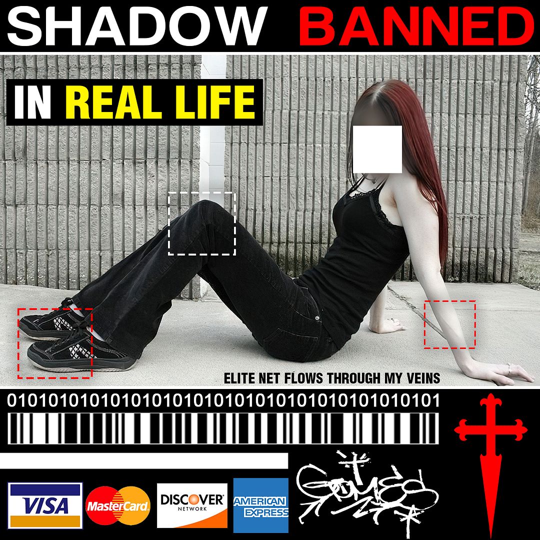 SHADOW BANNED BUT.... IN REAL LIFE