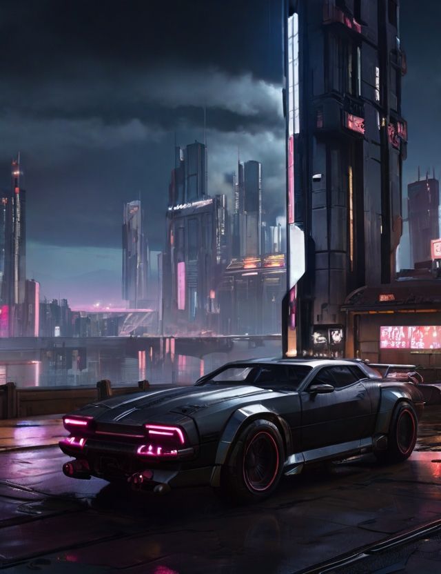 Night city for Cyberpunk 2077