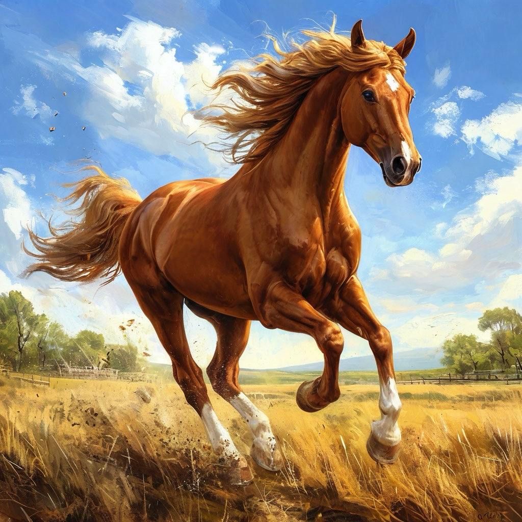 Galloping Horse