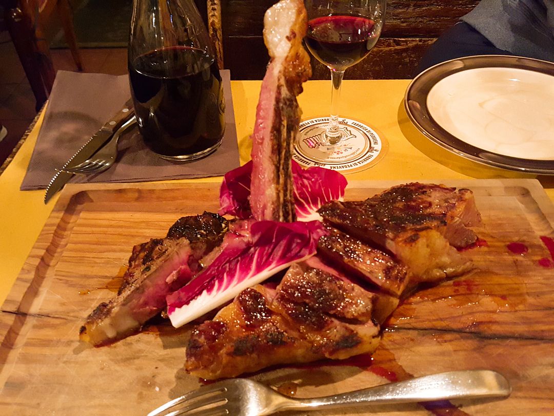 T-bone steak in Firenze