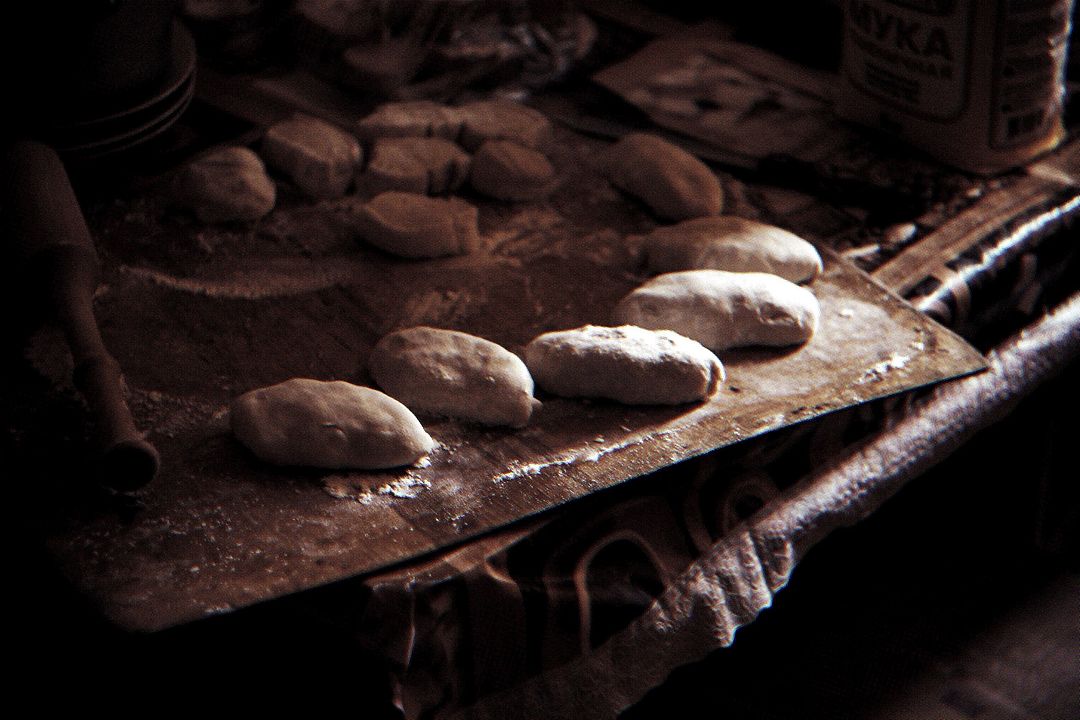 Grandmother's baking