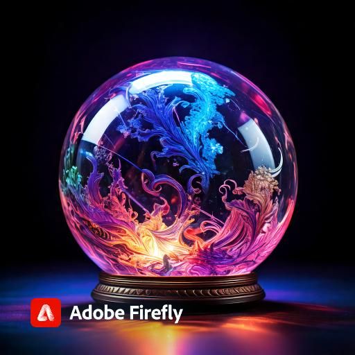 Firefly magic ball on a dark background; fairy tale; fairytale character concept 99345