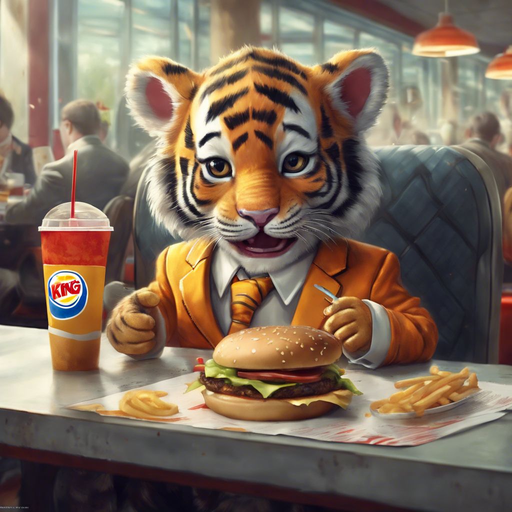 Burgerking tiger