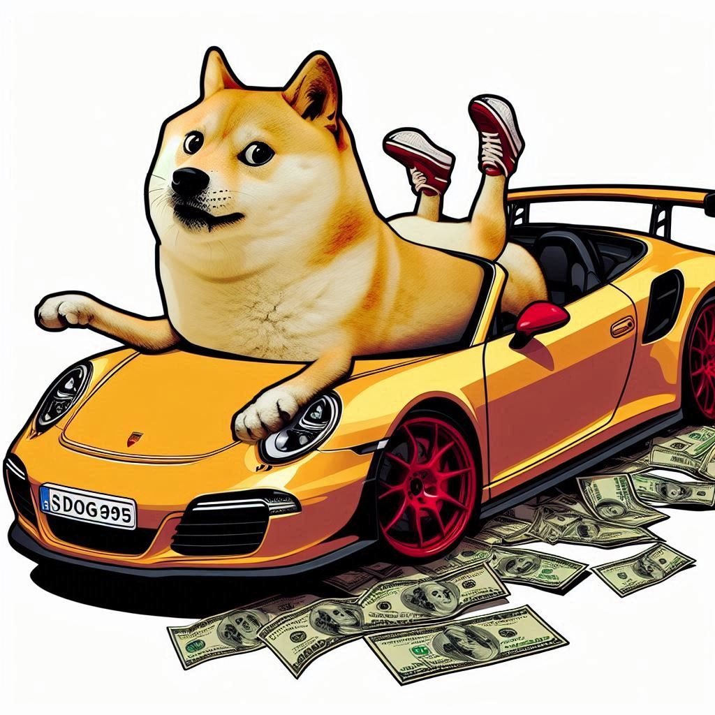 $DOGE flipped Porsche