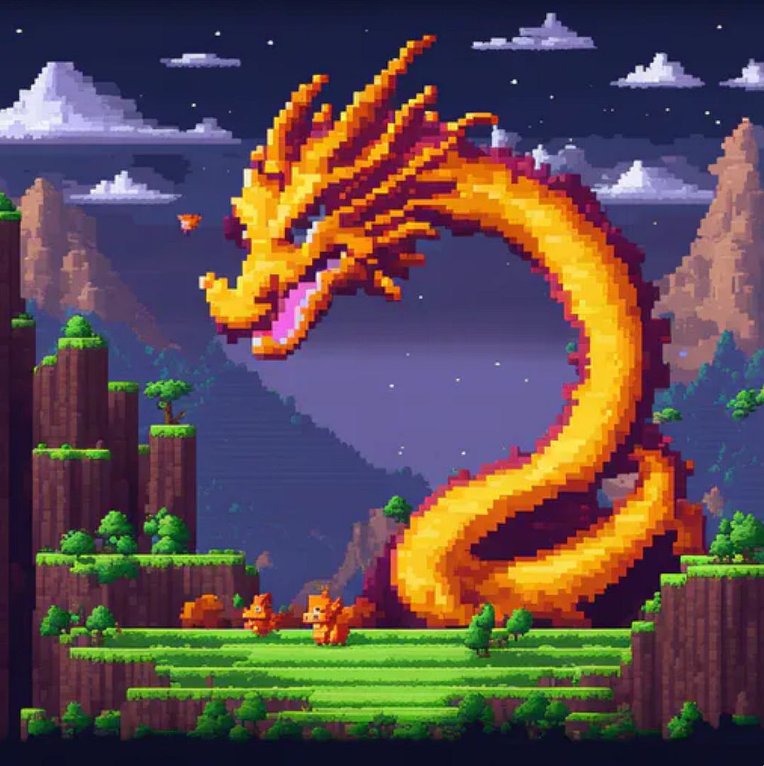 Hey, look! Its a Dragon!