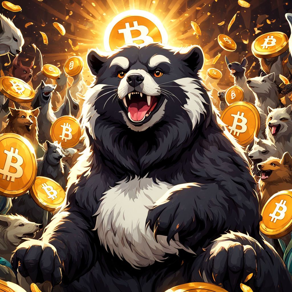 Animals rejoice over bitcoins huge rise