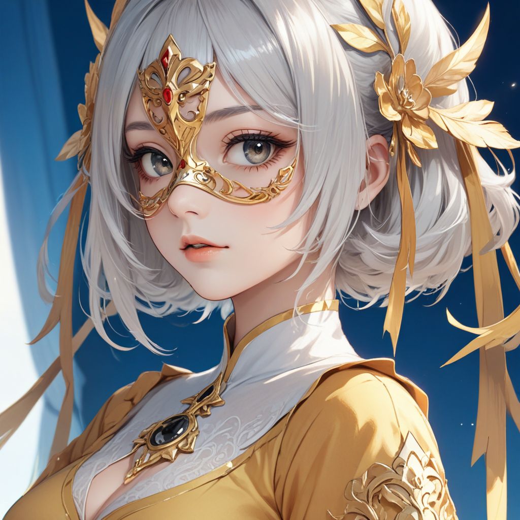 Gold Mask Girl