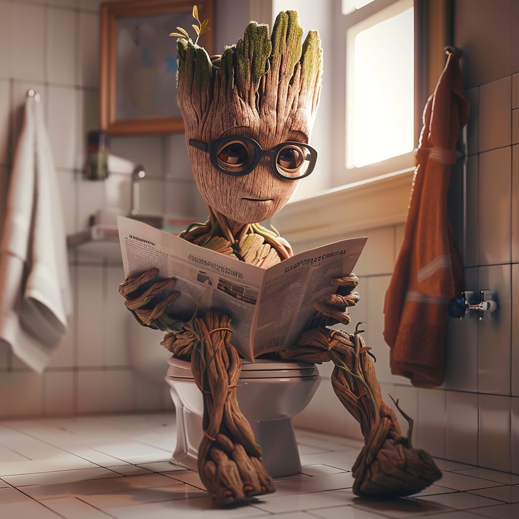 Imagine Groot