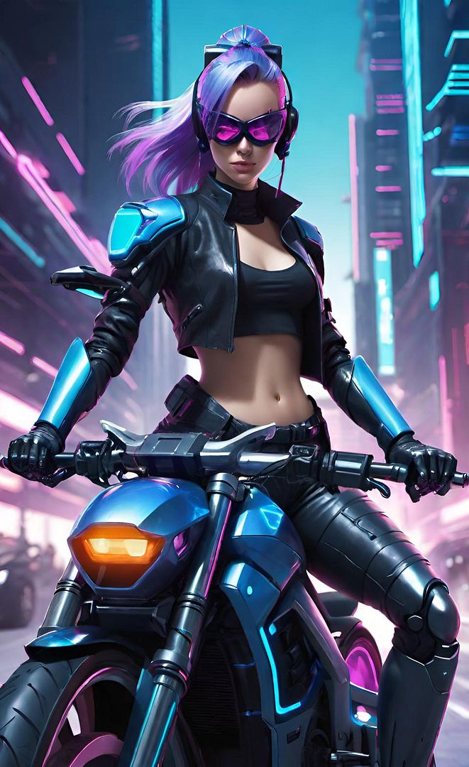 biker chick