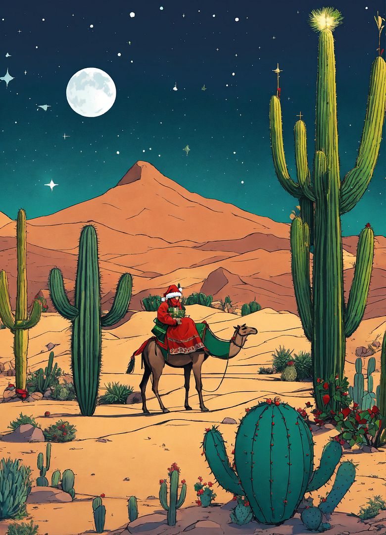 Santa’s Desert Caravan