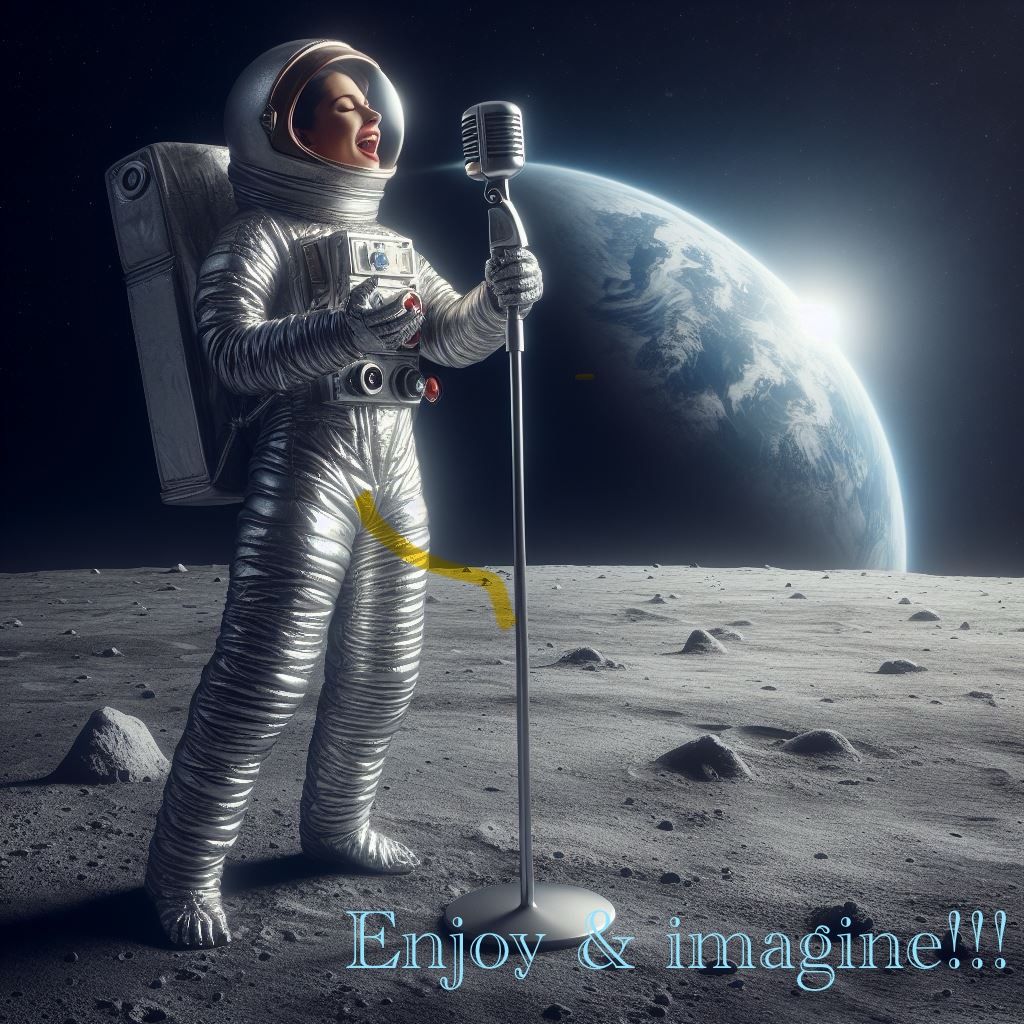 Enjoy on the Moon