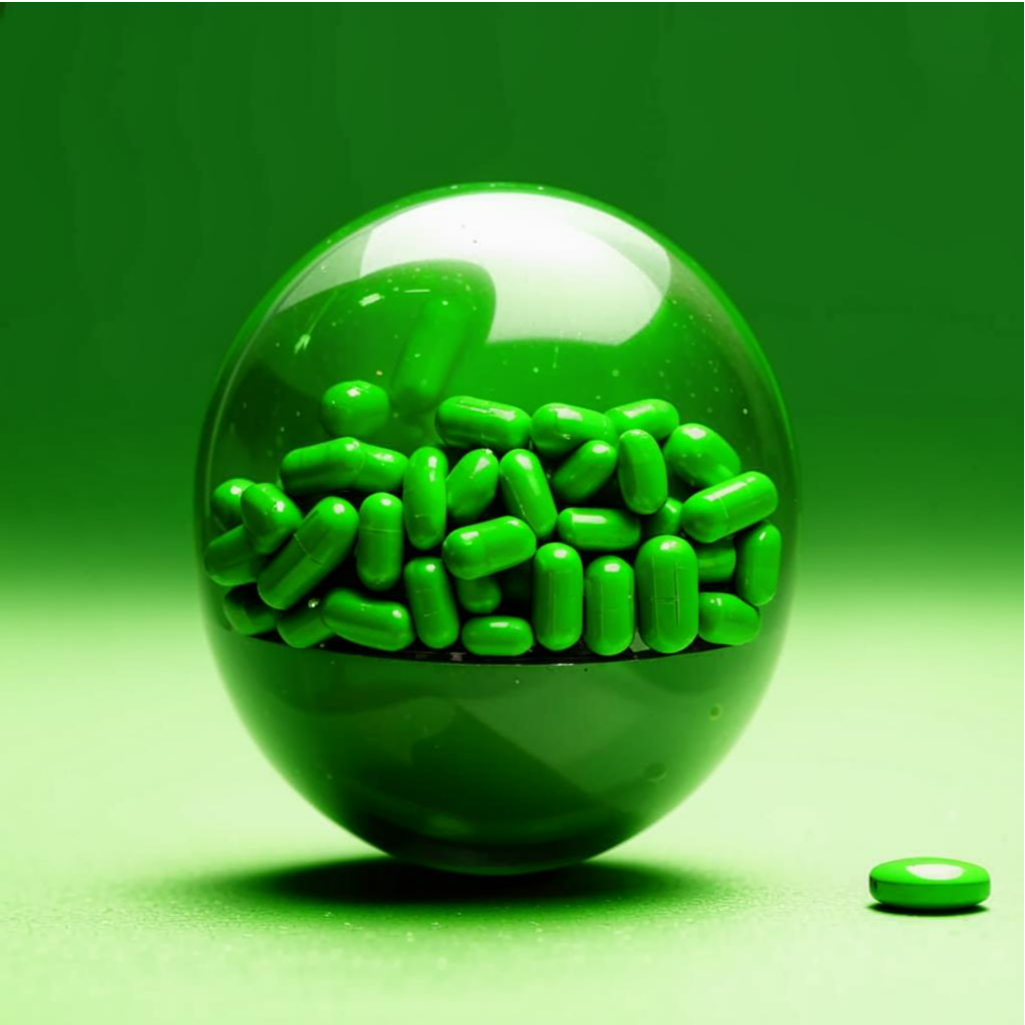 Green pill