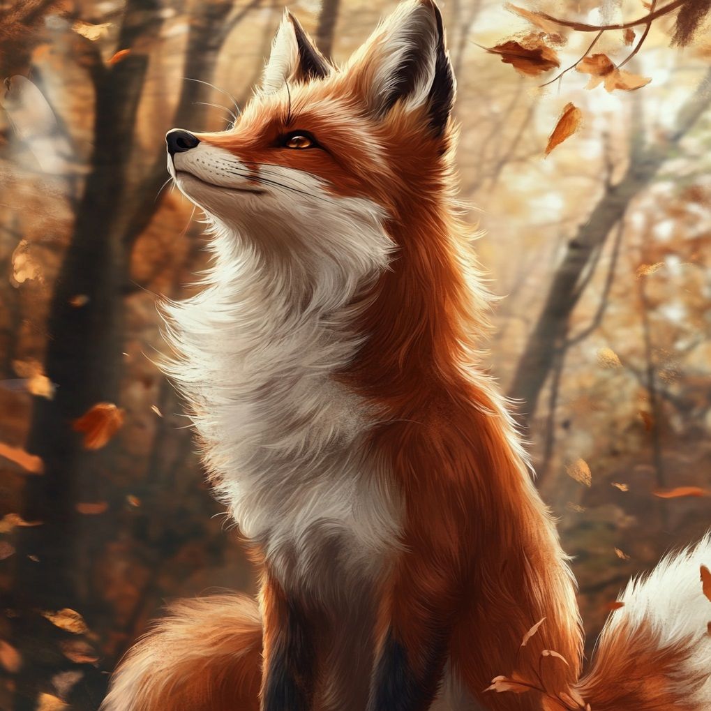 The fox and the fall