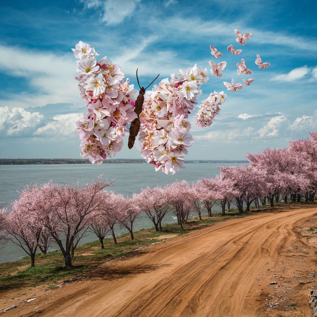 sakura butterfly #2