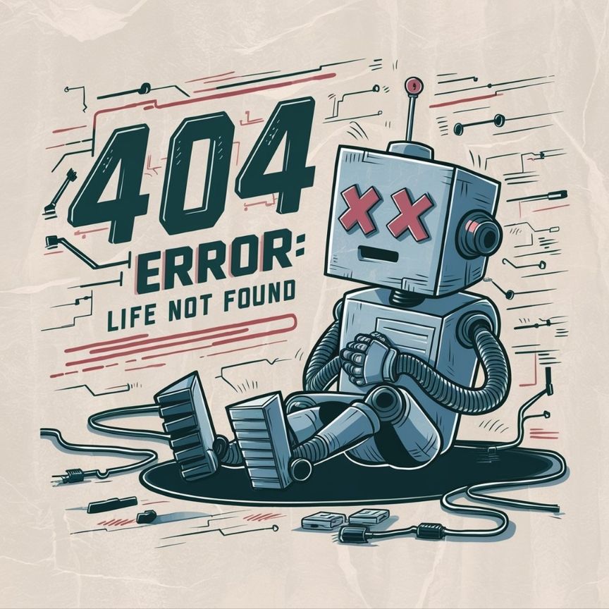 404 ERROR : LIFE NOT FOUND