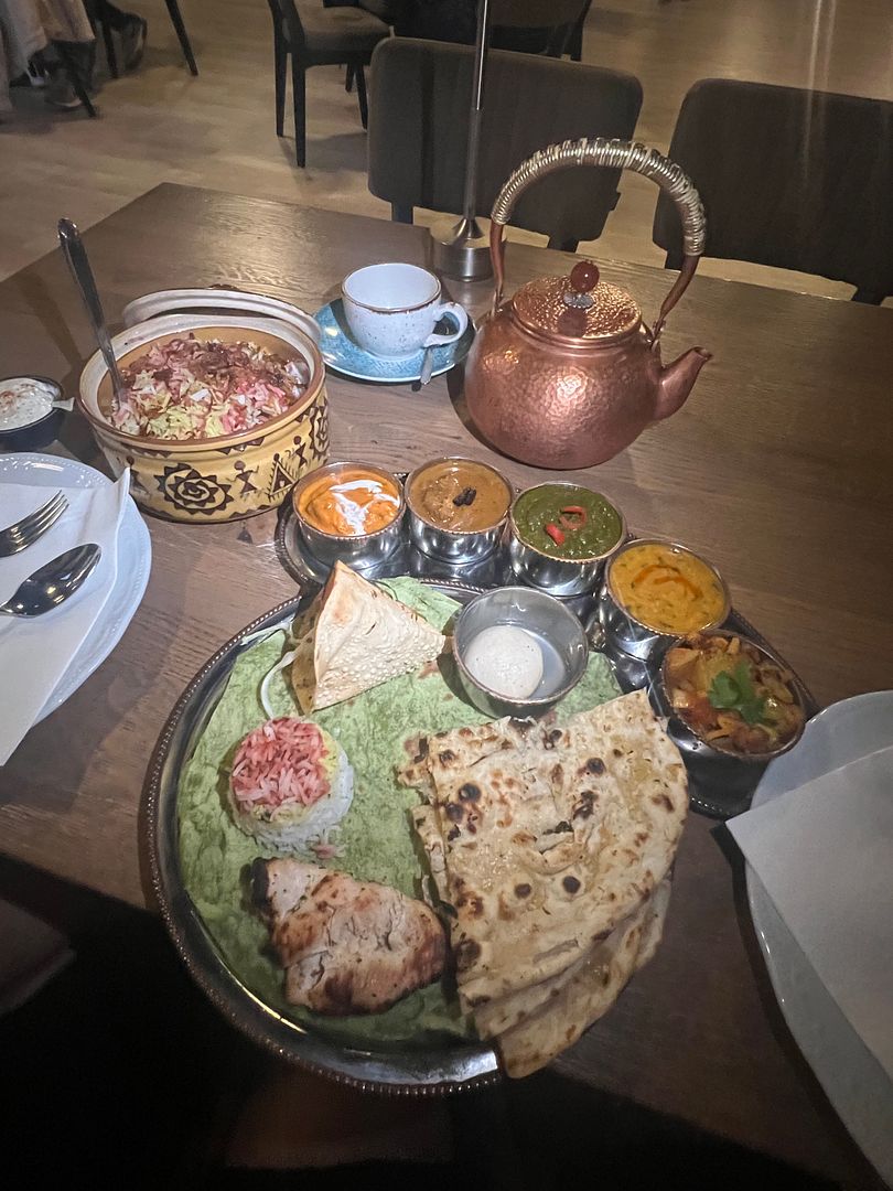 Indian thali