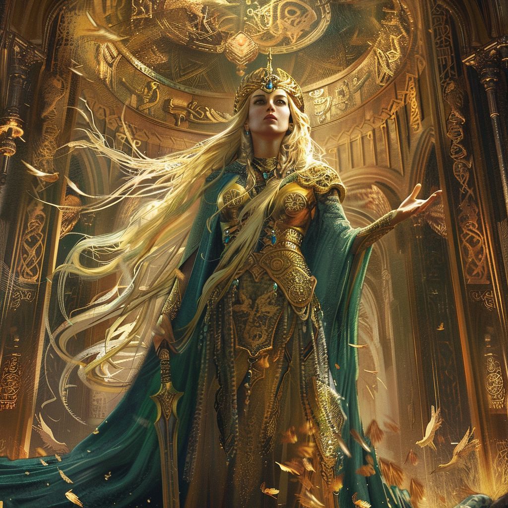 Frigg - goddess of love, marriage and hearth