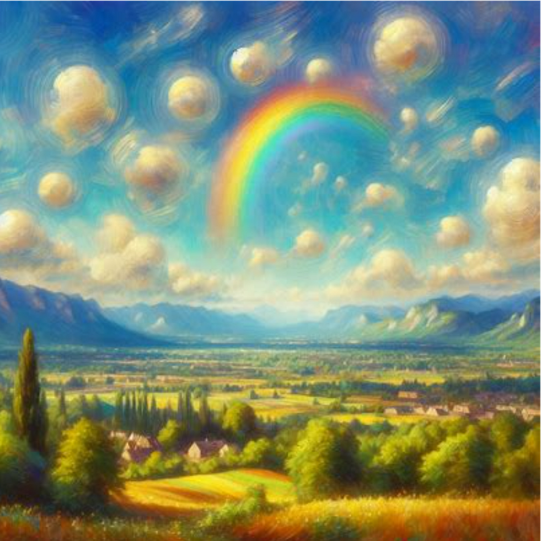 RAINBOW IN IMPRESSIONISM