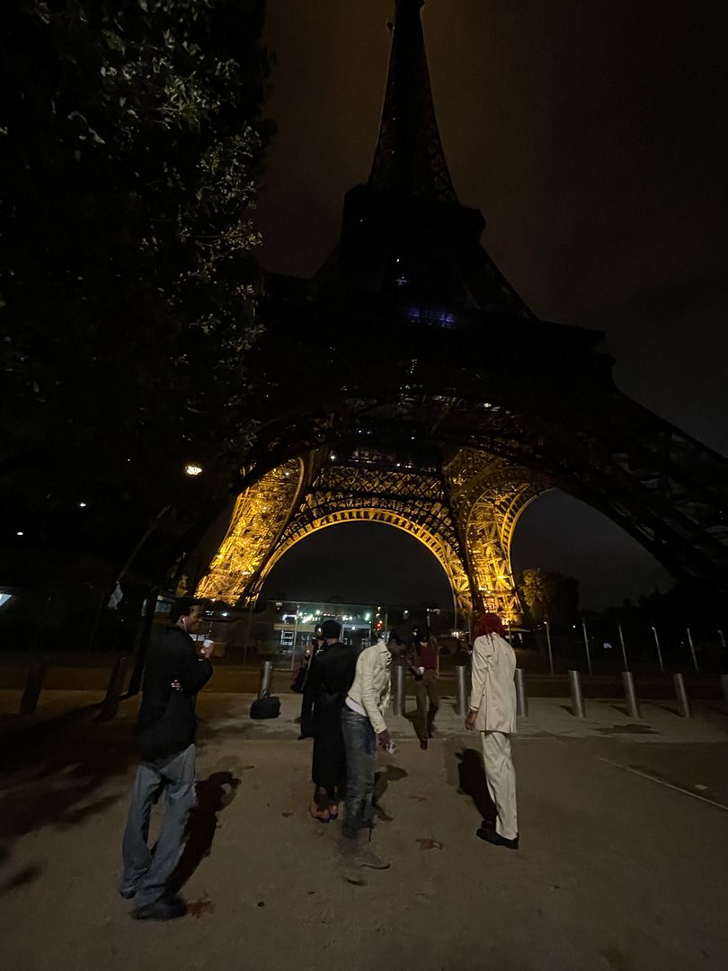 under the eiffel