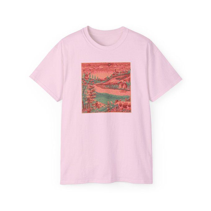 Pastel Landscape shirt