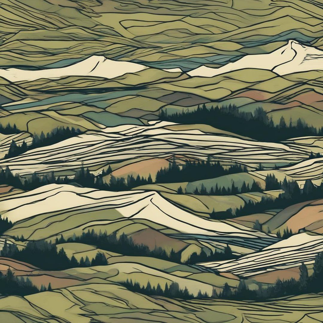 mountain fields