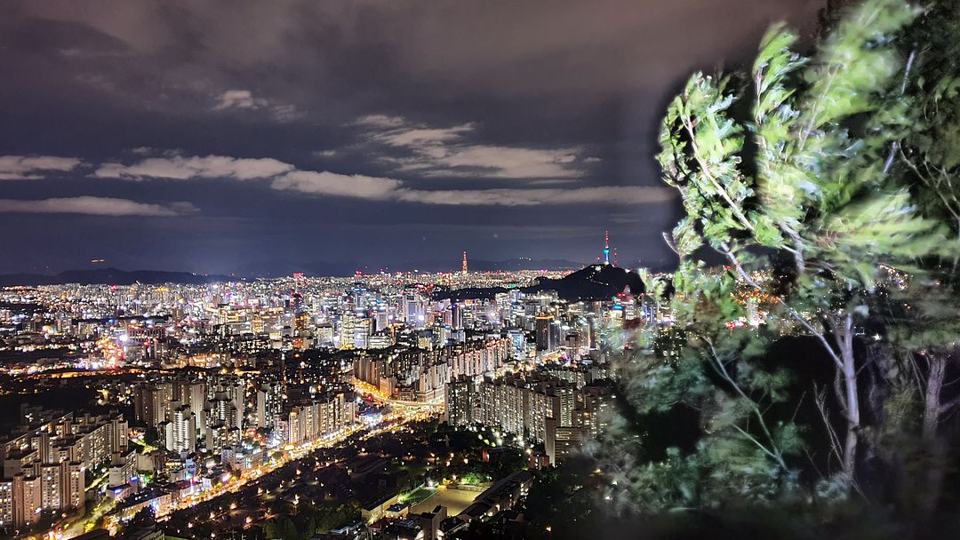 Even if the wind blows very hard...-200923 (Seoul night view)