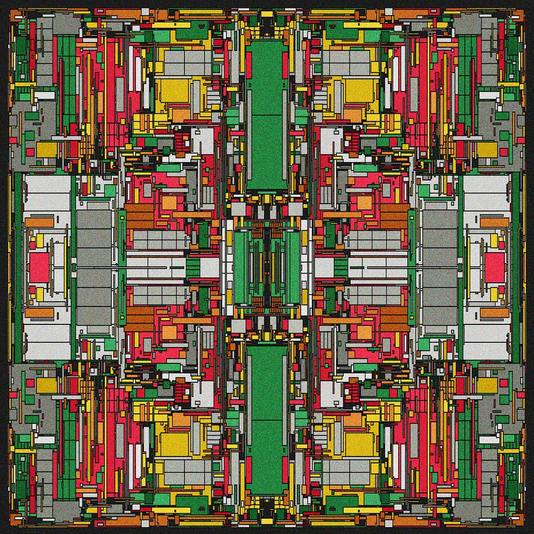 Geometrica on Base #4 - Chroma Cross