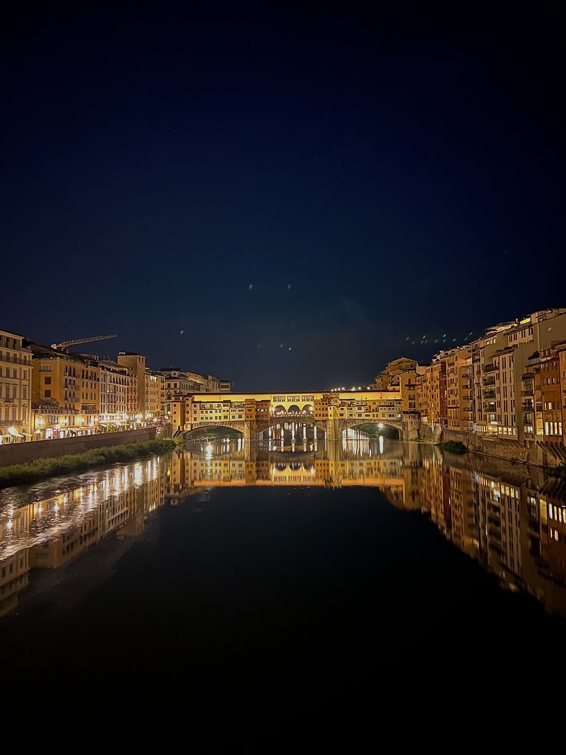 firenze at night in august