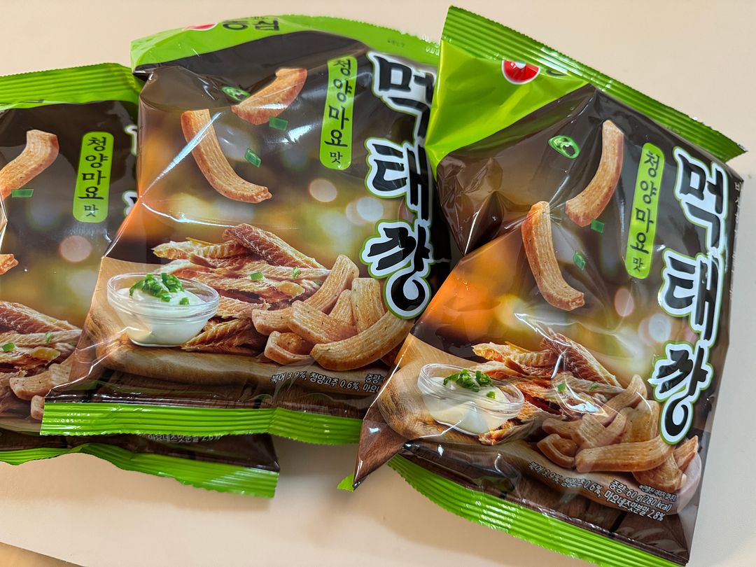 best snack of korea(mucktaekkang)