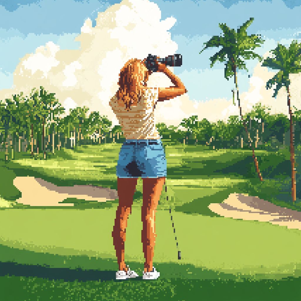 Pixel golf