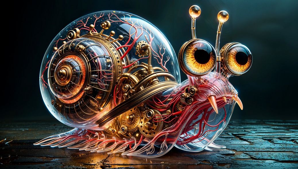 Steampunk Snail