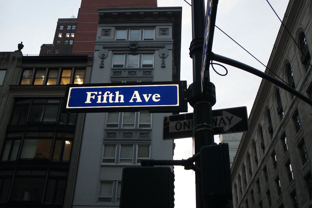 Fifth Ave in New York