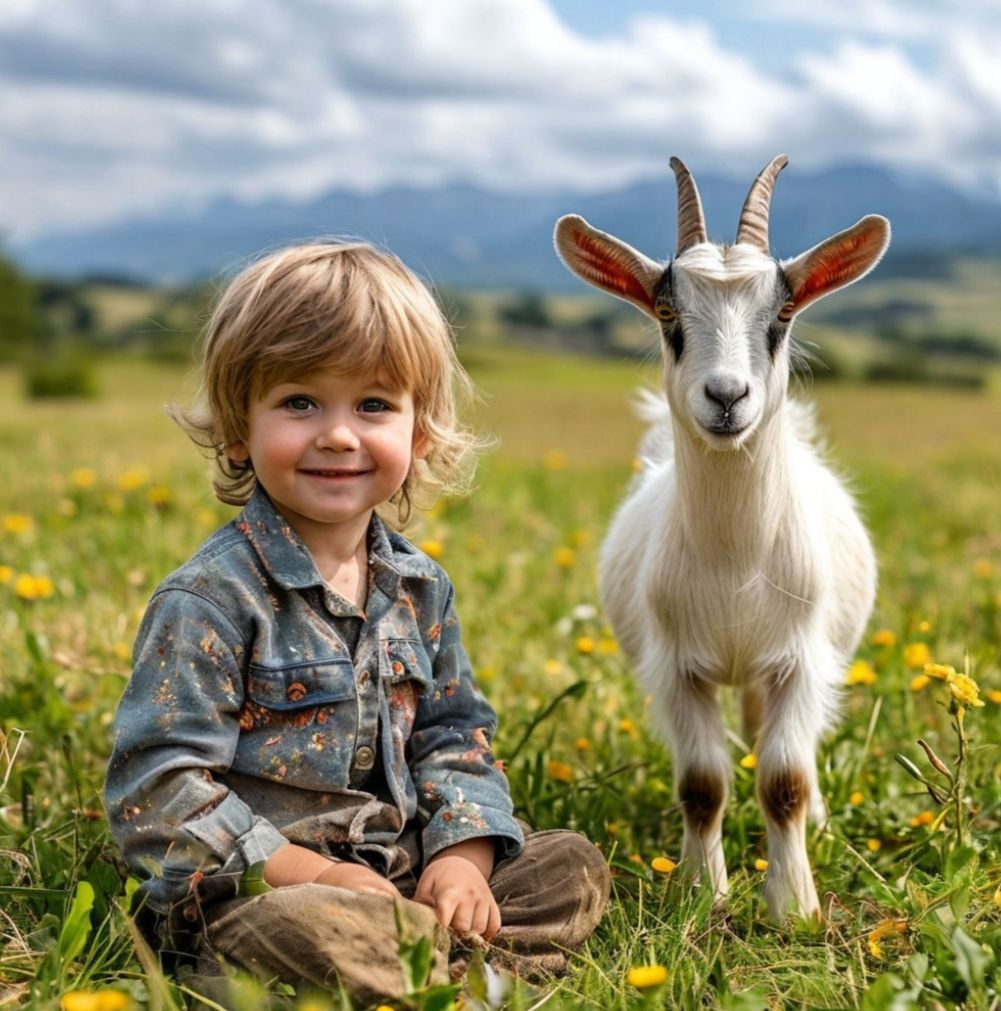 kid and nature