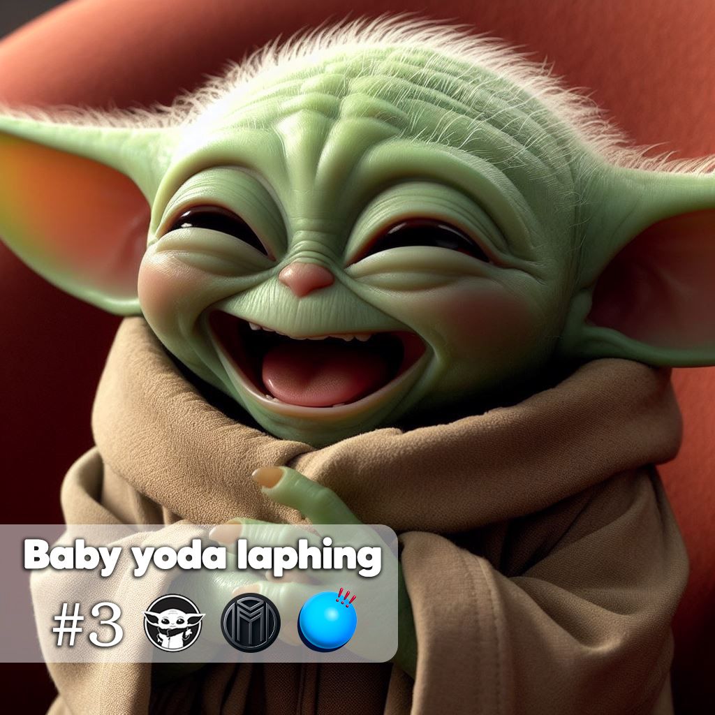 Baby Yoda Laphing 3