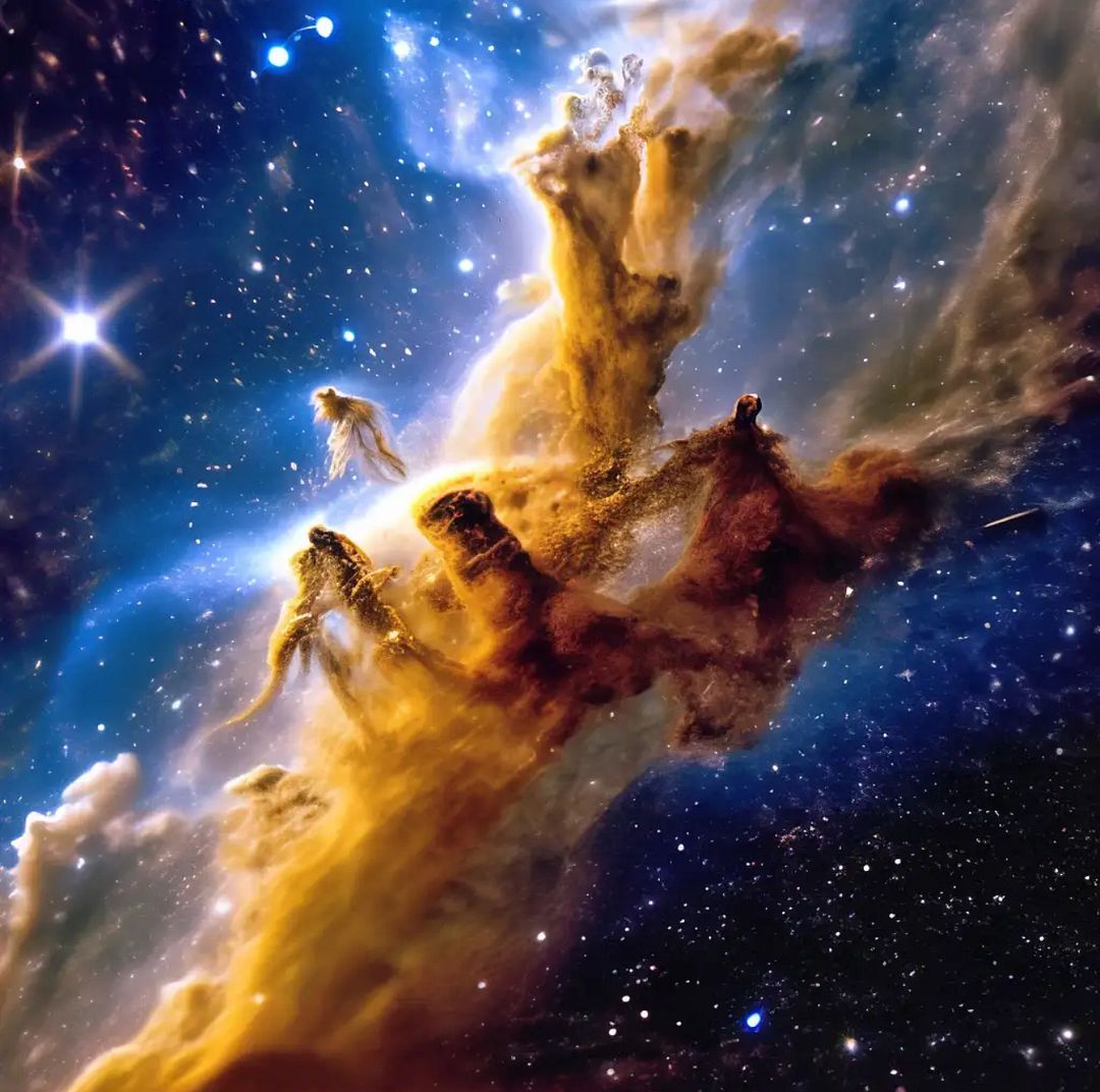 The Pillars of Creation Nebula