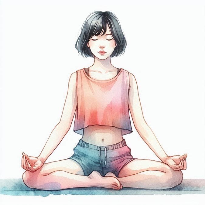 Ujjayi Pranayama, Meditation Pose