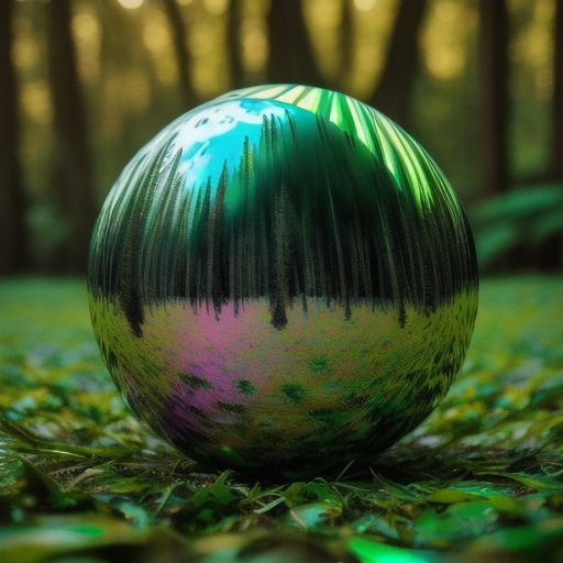 The Ball in the forest Regen