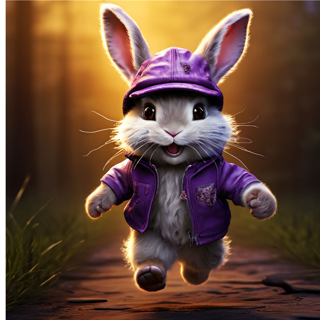 Running rabbit