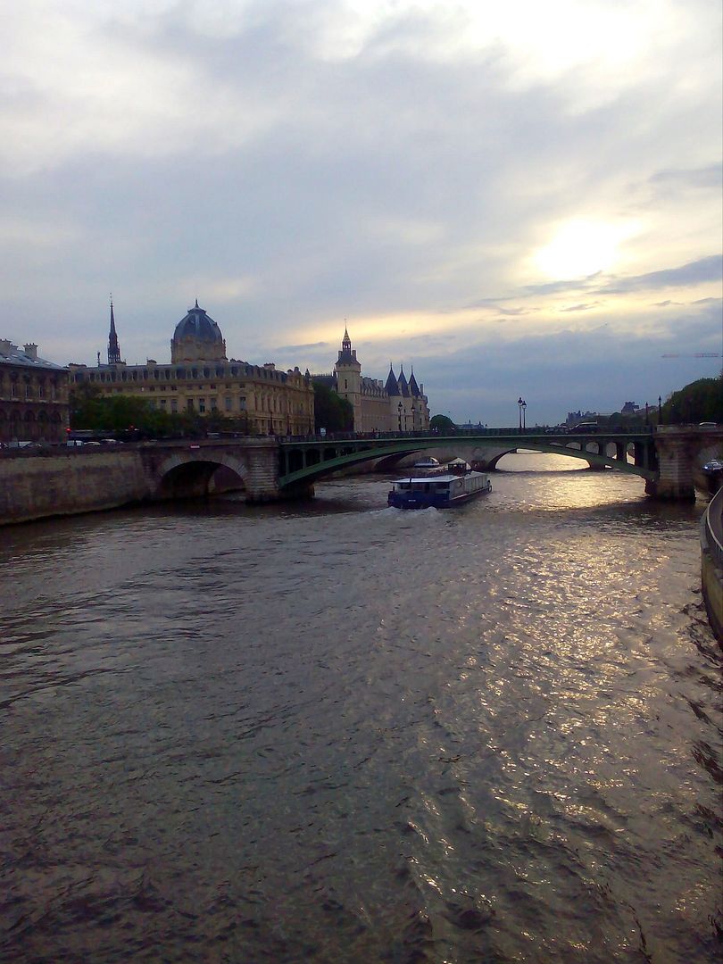 the seine river.