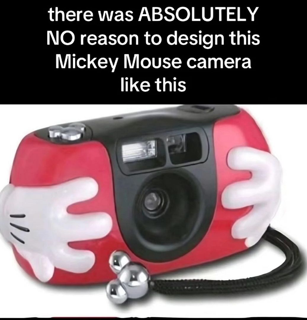 Mickey Mouse Camera