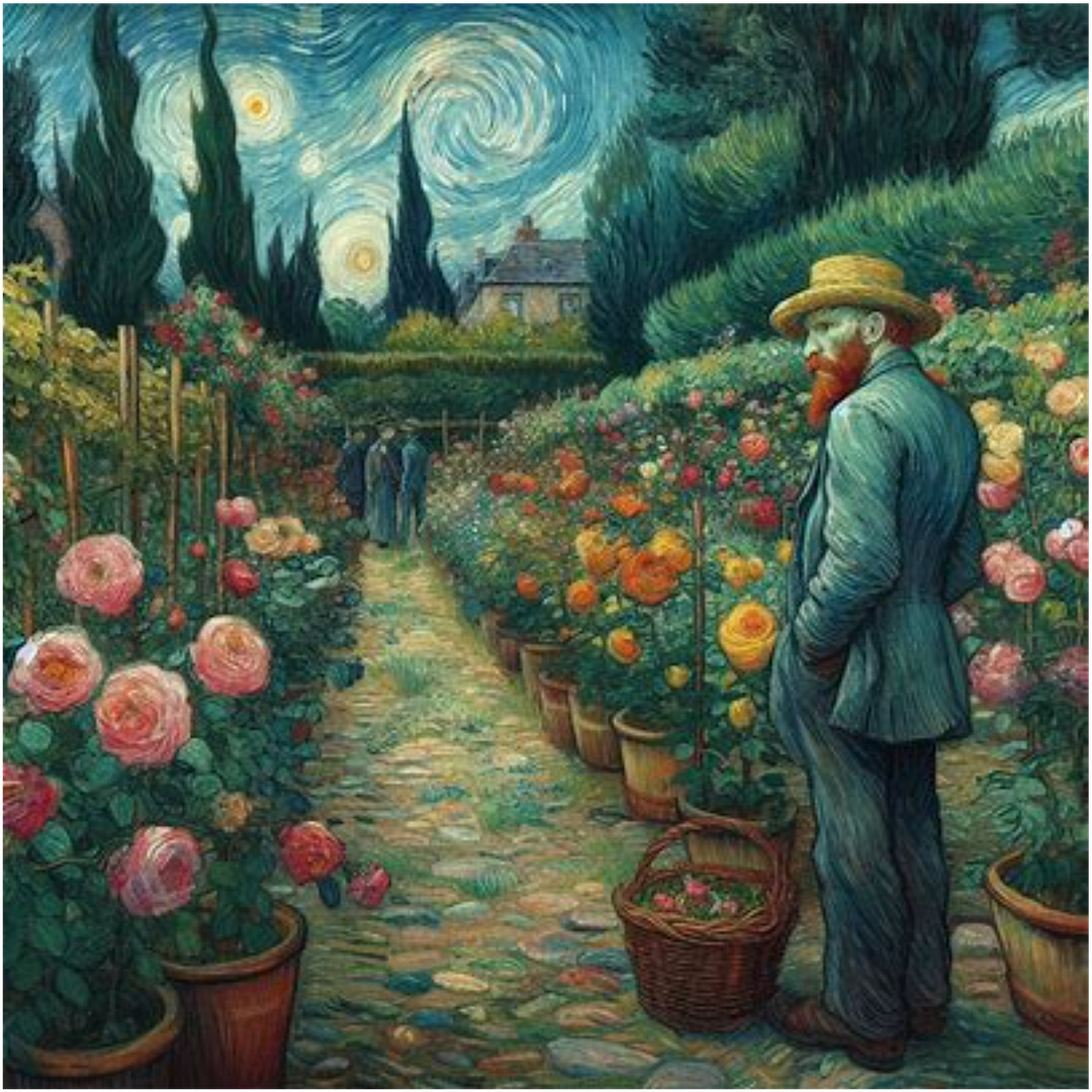 THE ROSE GARDEN OF VINCENT VAN GOGH