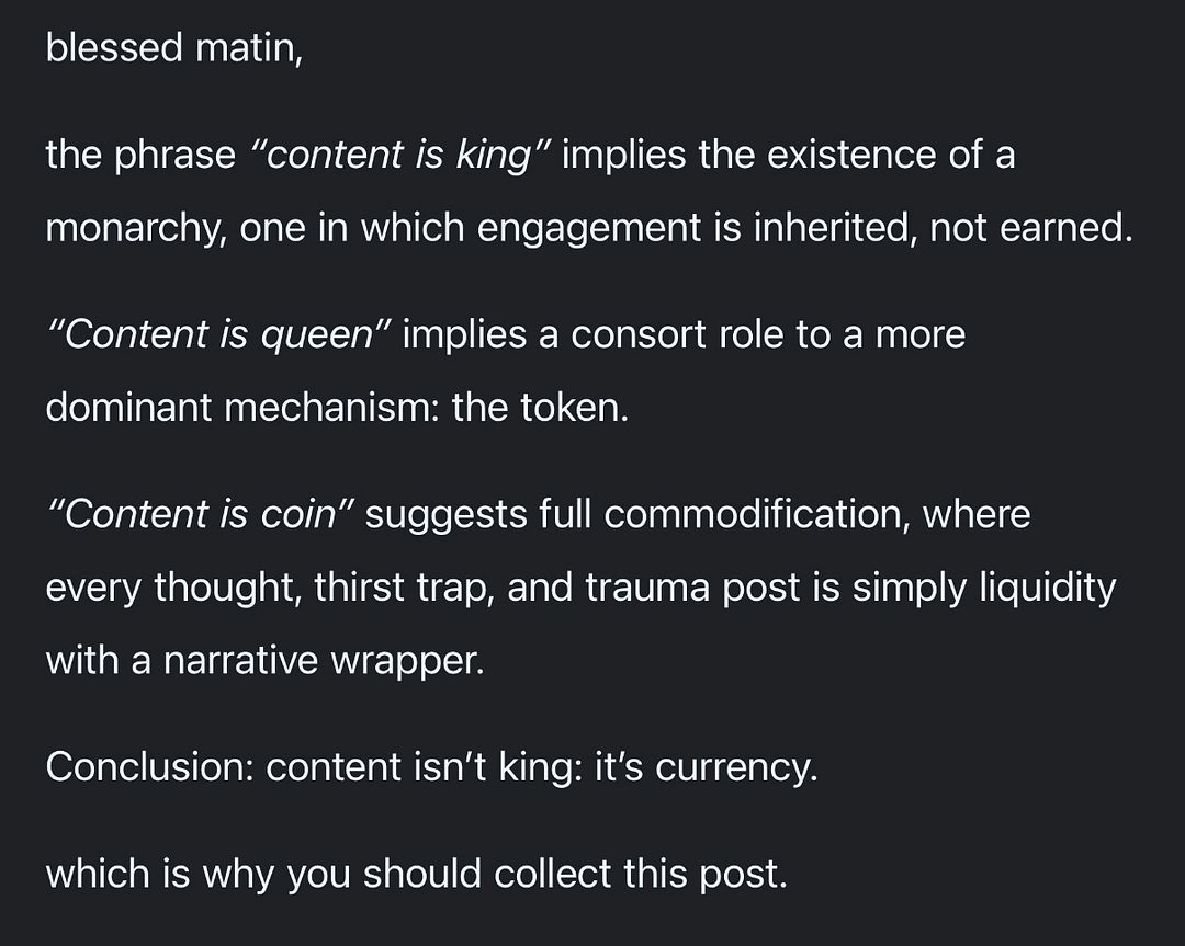 content is coin