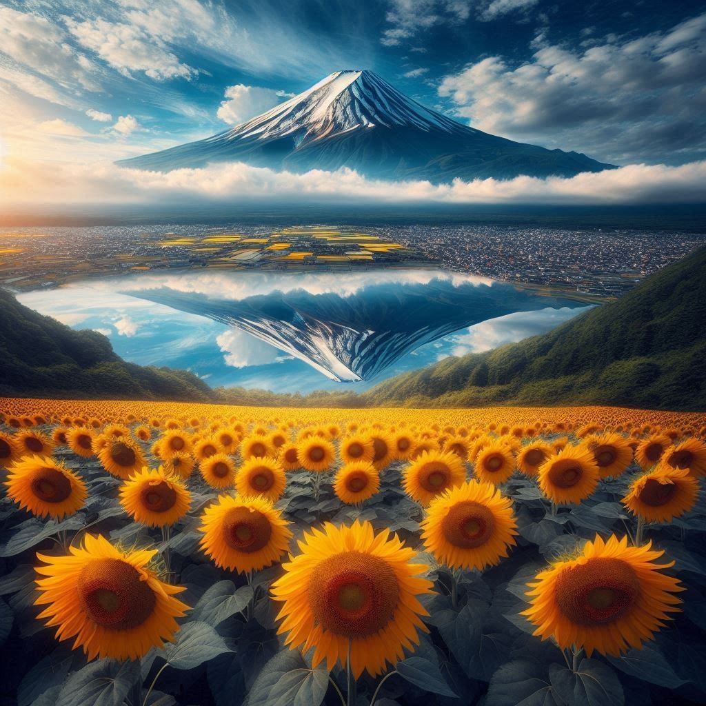 Mt. Fuji in Summer