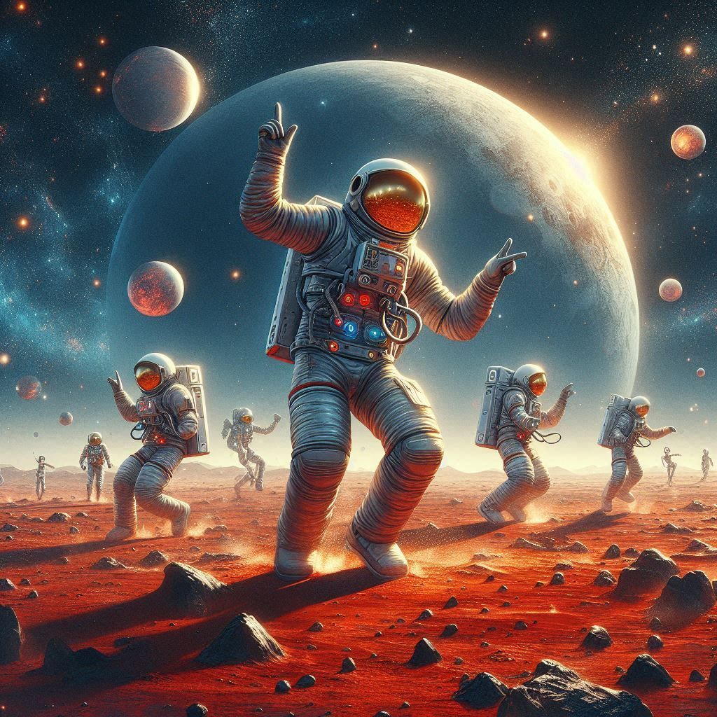 ASTRONAUT DANCE PARTY