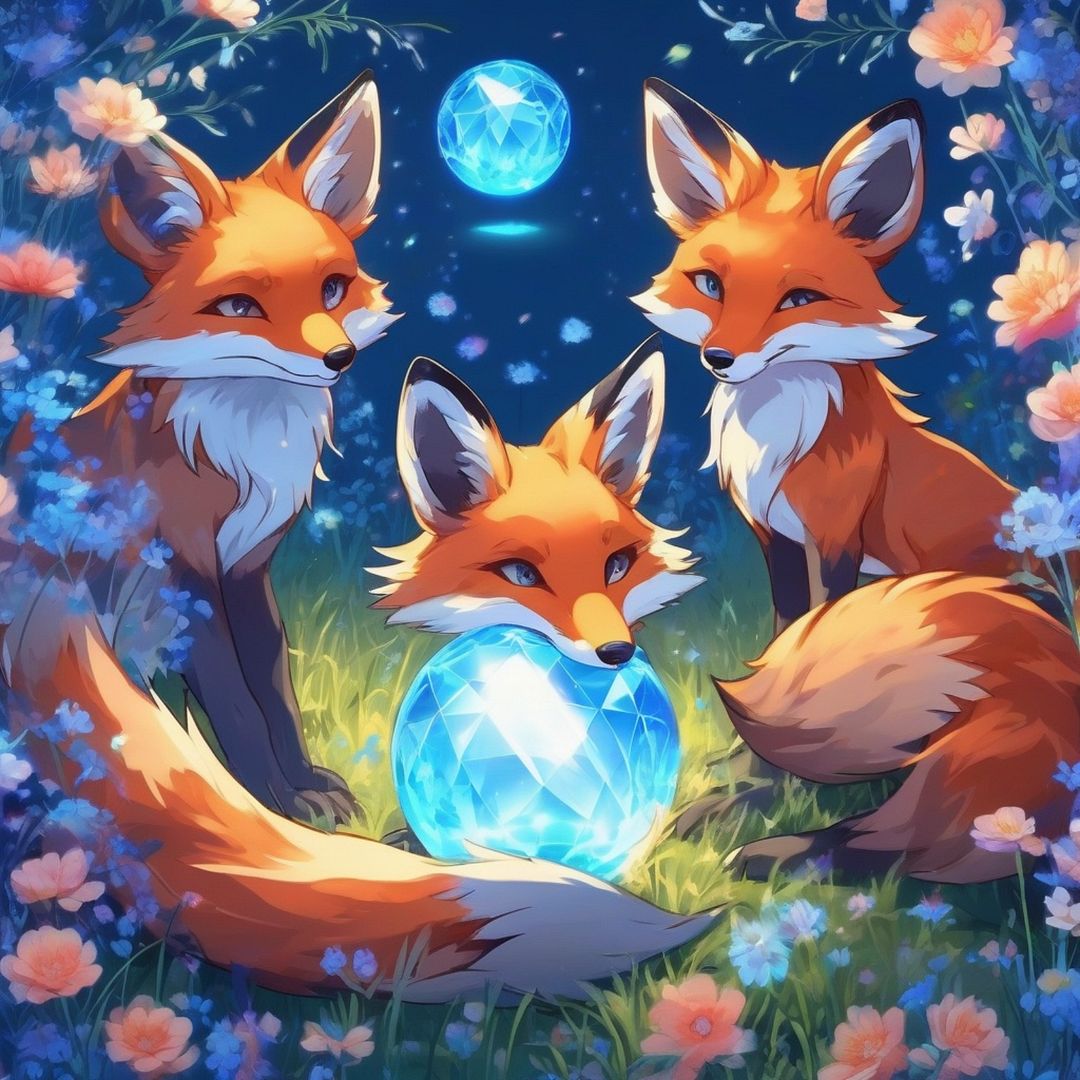 Foxes and the Blue Dream