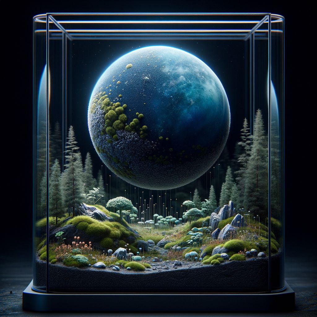 Earth in the glass #2