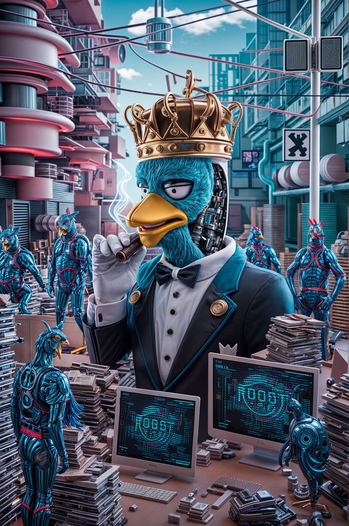 “King Cluckles and the Cybernetic $Roost”