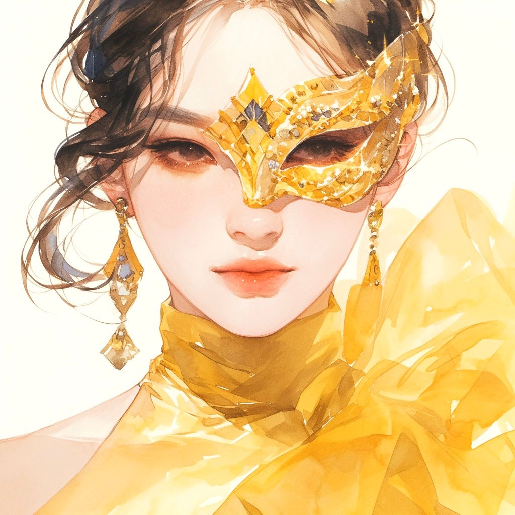 Gold mask