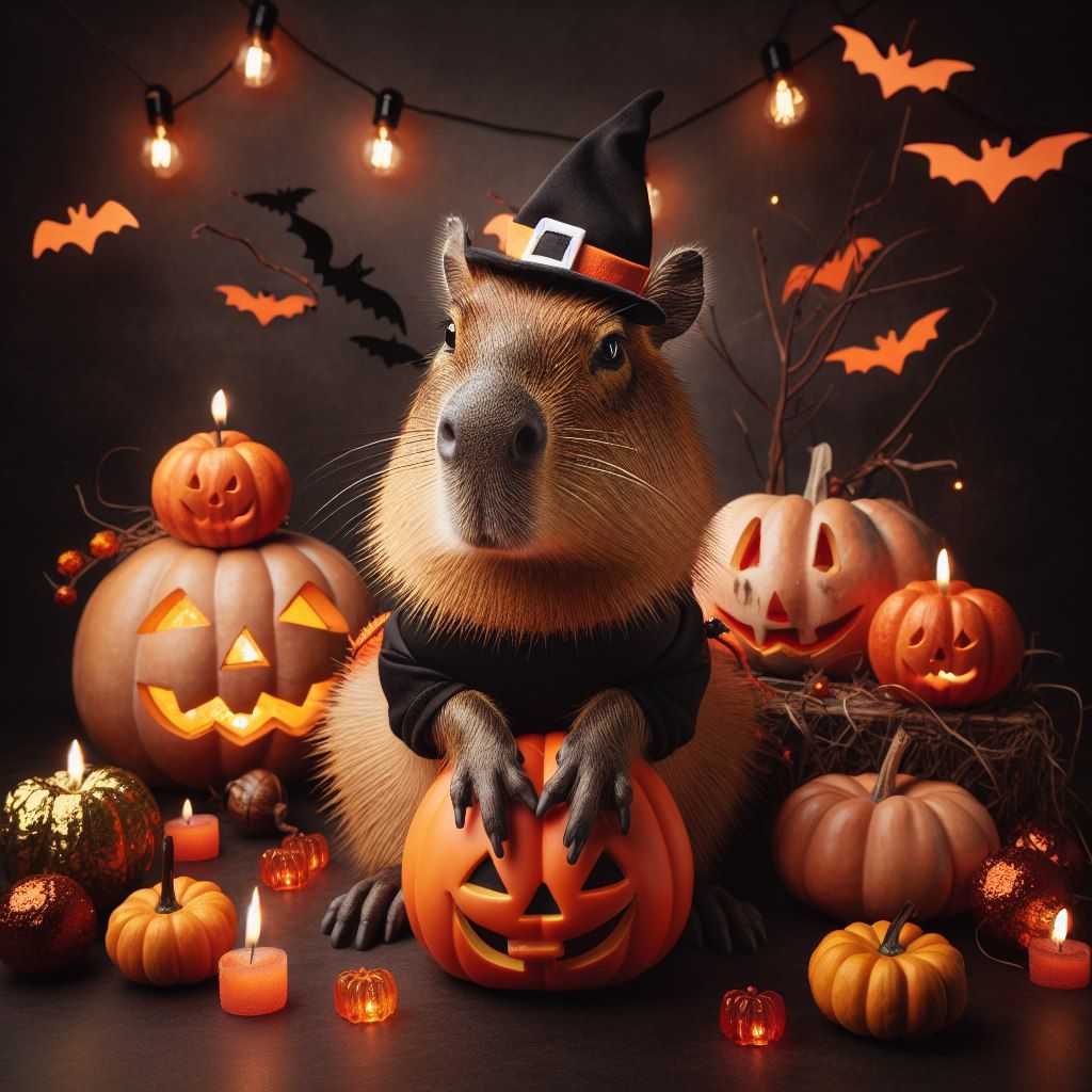 Halloween Capibara