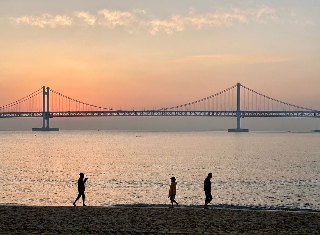 Diamond Bridge Busan Korea